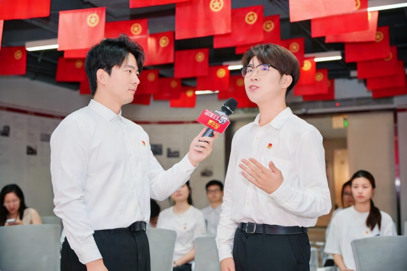 现场青年交流发言