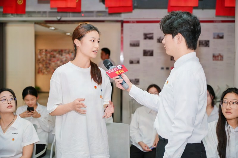 现场青年交流发言
